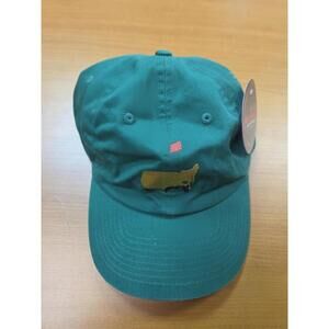 Gold USA Map Hat Cap Baseball Strap Back Green Embroidered Dad Hat Mens KB Ethos